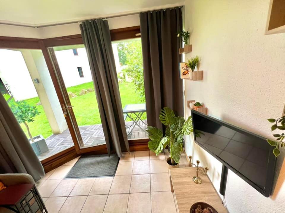 Joli Studio Cosy, Vue Magnifique Et Terrasse Privee Gérardmer Esterno foto